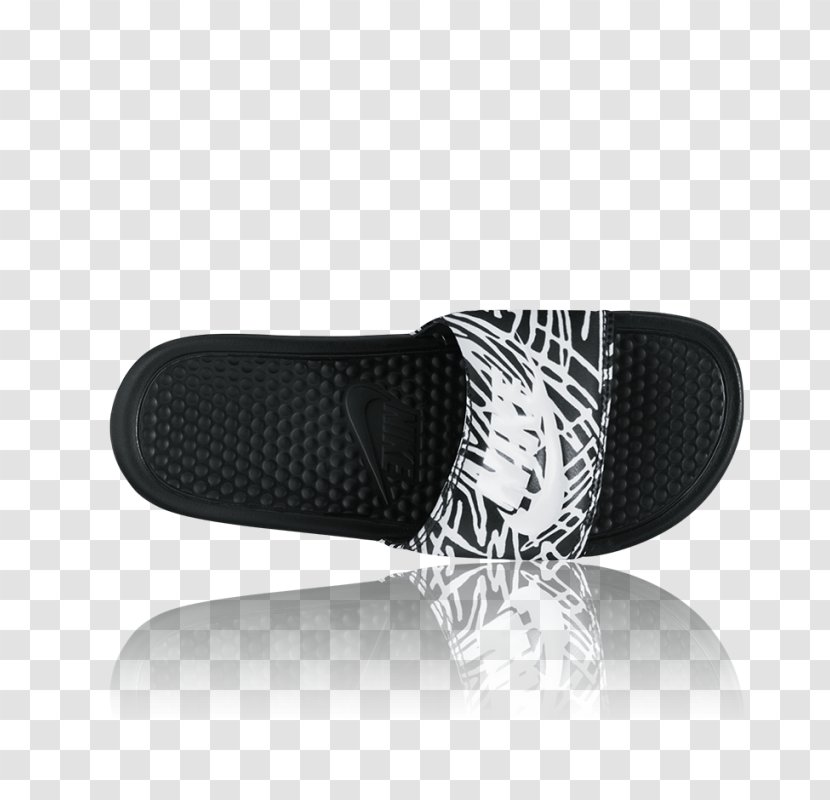 Slipper Shoe Nike Men's Benassi Solarsoft Slide Women's Print Slides - Sports Shoes Transparent PNG