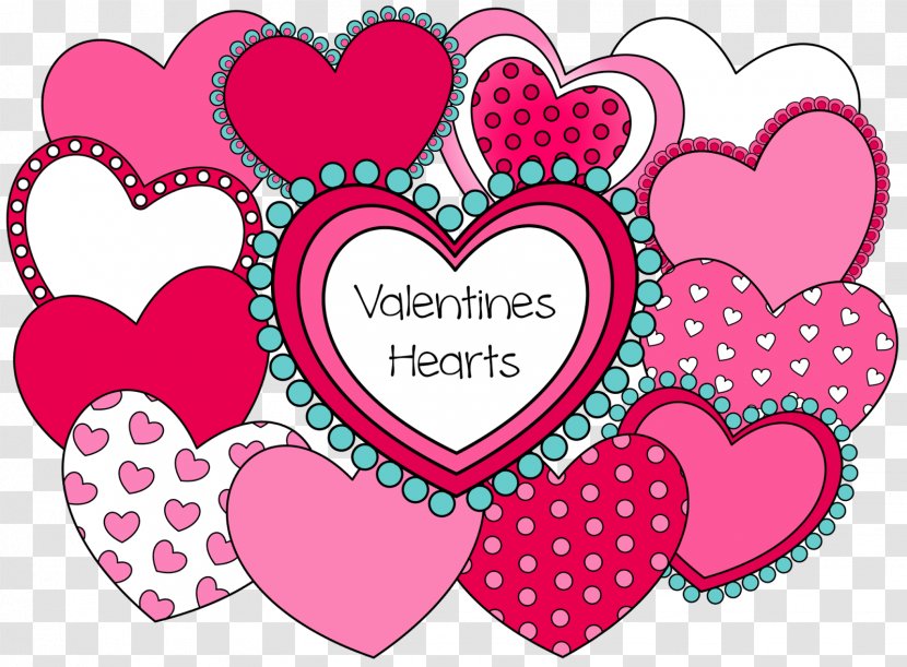 Valentines Day Heart Clip Art - Flower - Designs Cliparts Transparent PNG