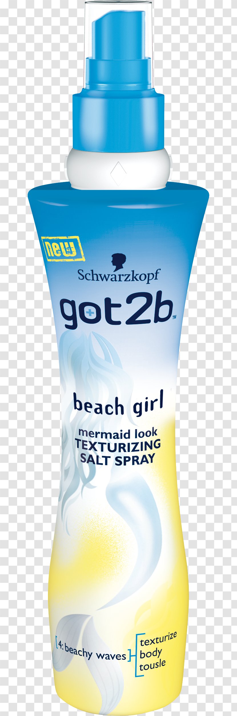 Schwarzkopf Beach Salt Göt2b Glued Blasting Freeze Spray Hair Transparent PNG