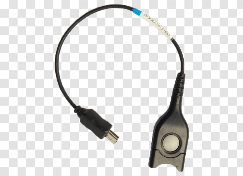 Electrical Cable Data Transmission USB - Sennheiser Headset Transparent PNG