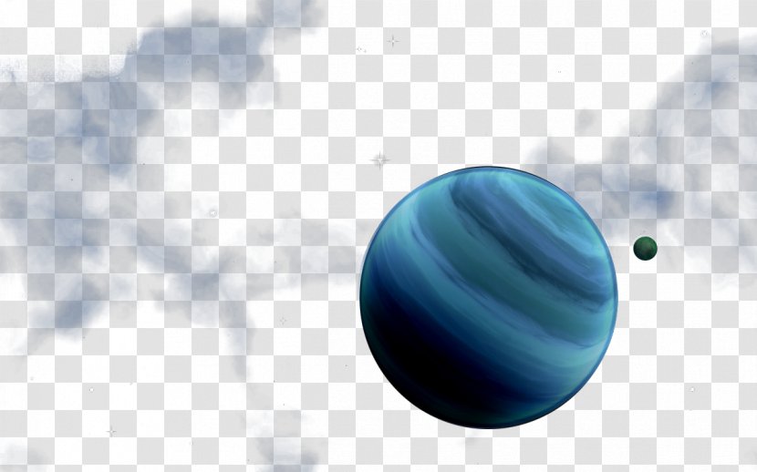 Blue Wallpaper - Purple - Hand-painted Space Planets Transparent PNG