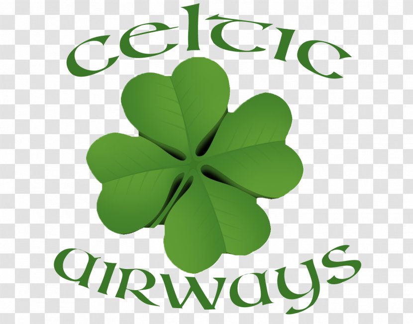 Shamrock Logo Leaf Brand - Flowering Plant - Celtic Transparent PNG