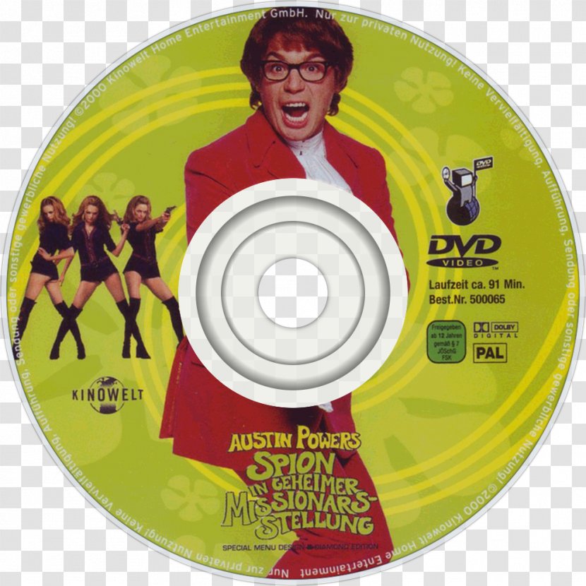 Keanu Reeves Austin Powers: The Spy Who Shagged Me Compact Disc YouTube - Powers Transparent PNG