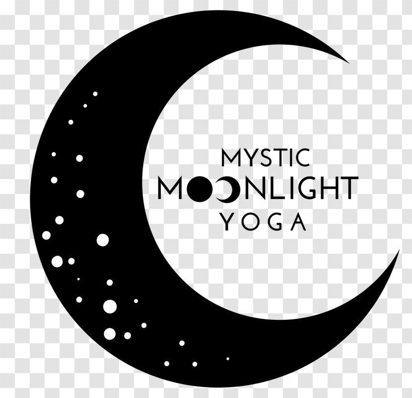 Somerset Moonlight Yoga Mysticism Logo - Monochrome Photography Transparent PNG