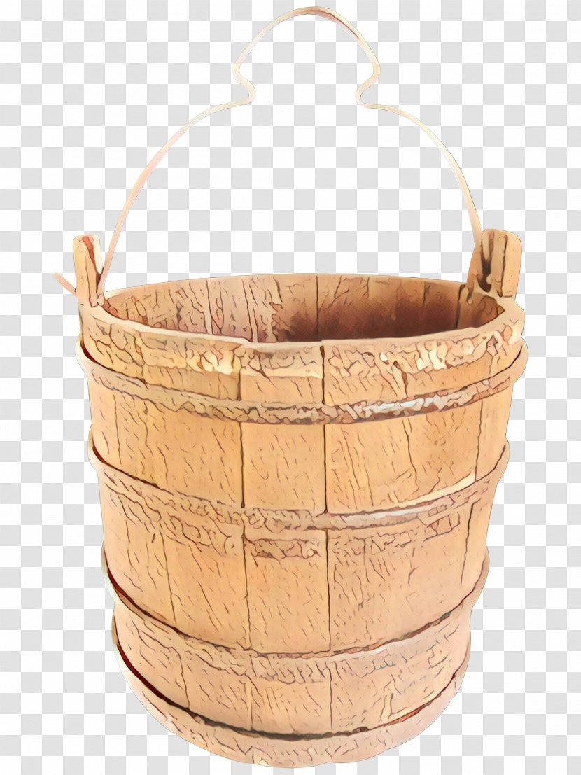 Basket Bucket Storage Beige Home Accessories - Gift Transparent PNG