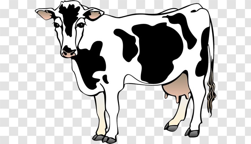 Holstein Friesian Cattle Dairy Free Content Clip Art - Website - A Cow Transparent PNG