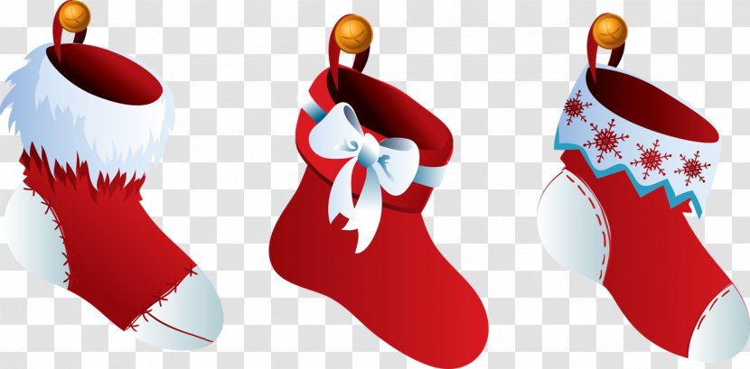 Christmas Stockings Sock Clip Art - Decoration Transparent PNG