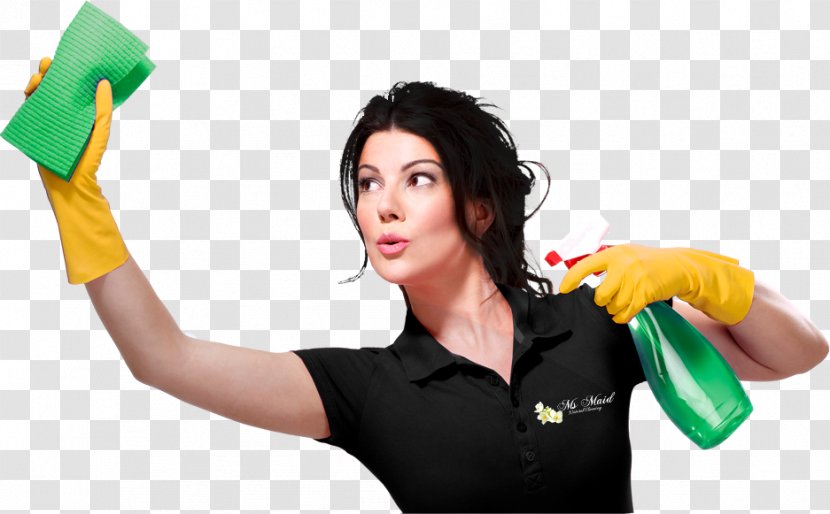Cleaner Carpet Cleaning Maid Service Janitor - Yellow - Finger Transparent PNG