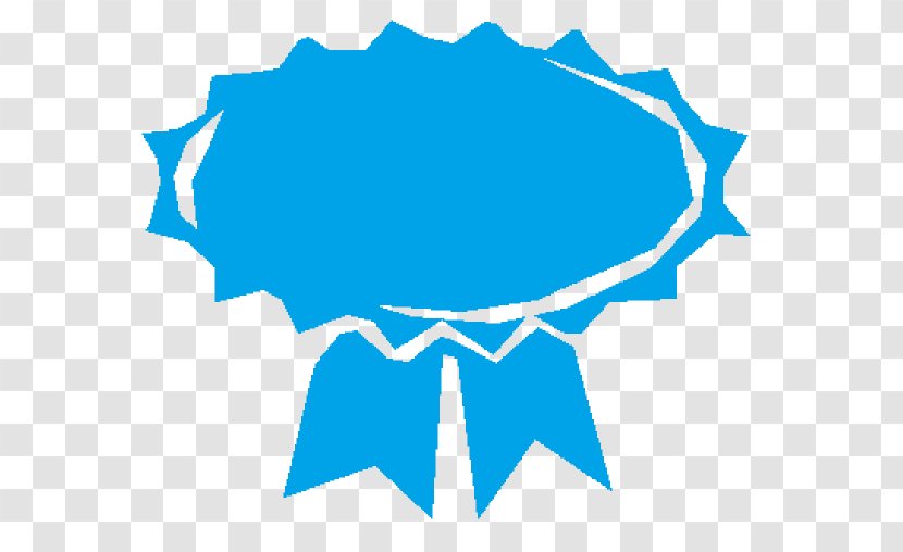 Blue Ribbon Logo Clip Art - Electric - Title Transparent PNG