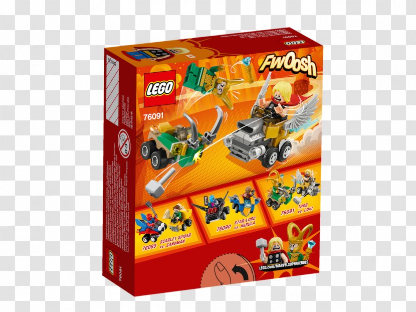 Lego Marvel Super Heroes Loki Thor Hamleys - Certified Store Bricks World Ngee Ann City Transparent PNG