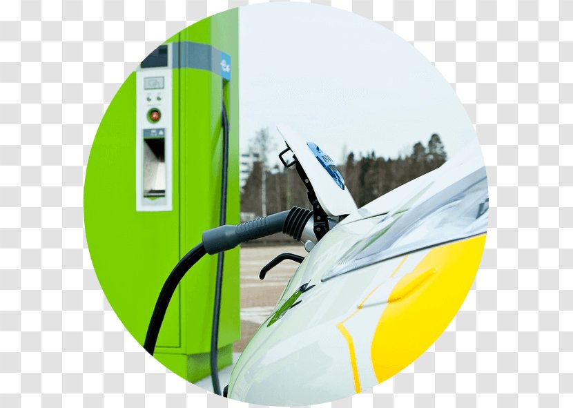 Electric Car Vehicle Electricity - Mode Of Transport - Shell Station Worker Transparent PNG