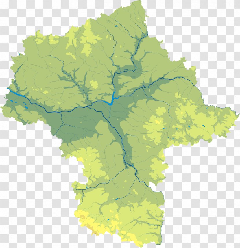 Warsaw Mapa Polityczna Reliefkarte Physische Karte - Vector Map Transparent PNG