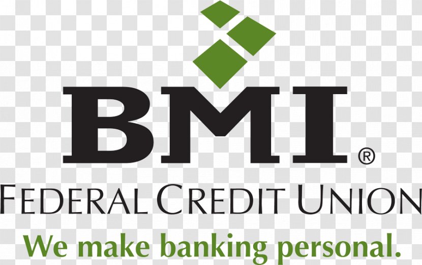 BMI Federal Credit Union Logo Cooperative Bank Brand - Green Transparent PNG