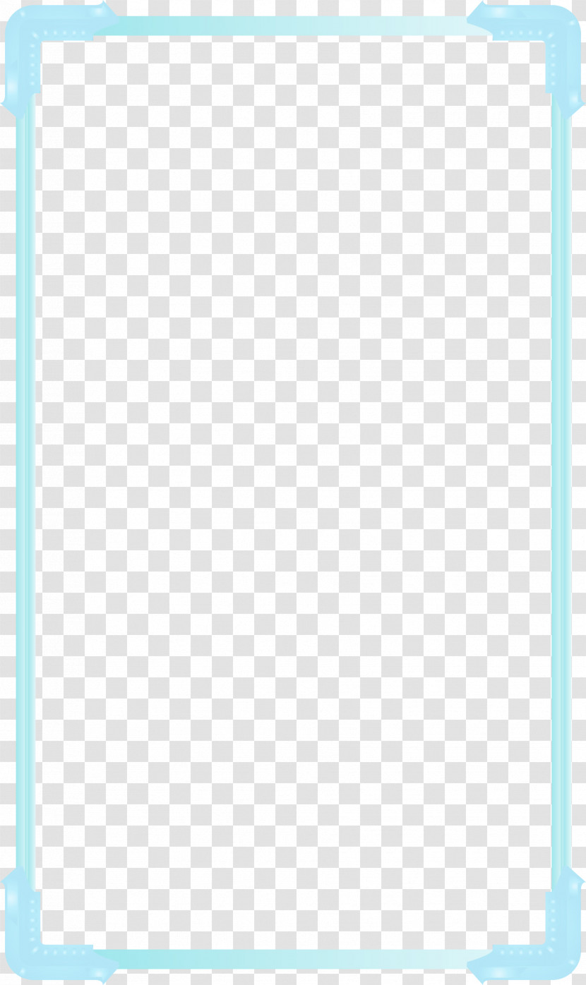 Blue Turquoise Aqua Rectangle Transparent PNG