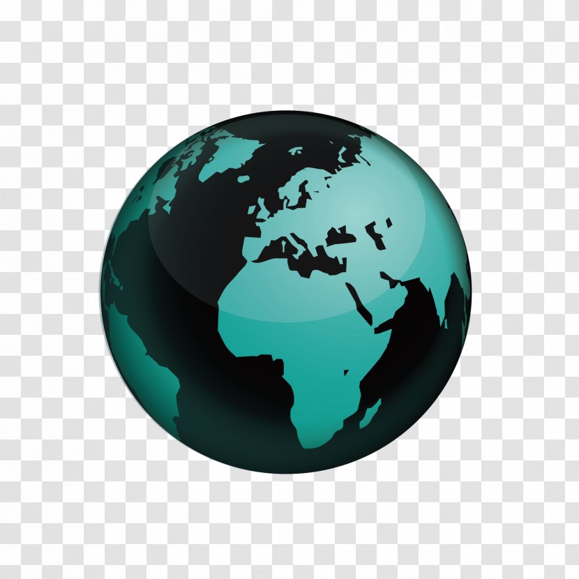 World Map Globe Clip Art - Information - Vector Hand-painted Cartoon Material Transparent PNG