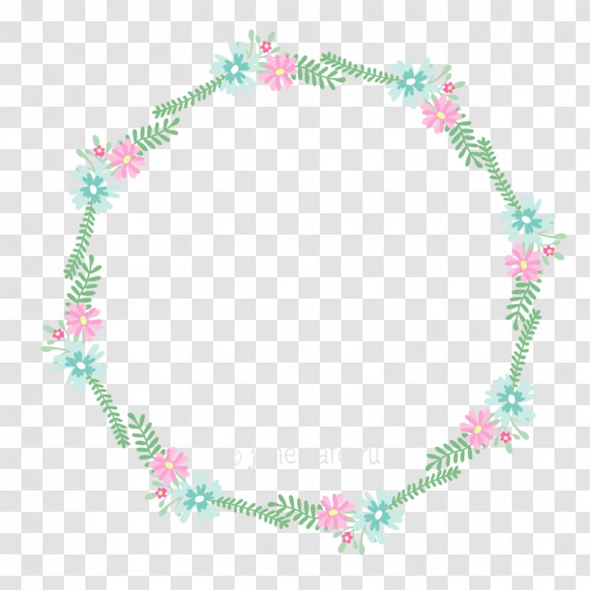 Flower Wreath Clip Art - Body Jewelry - Papillon Transparent PNG
