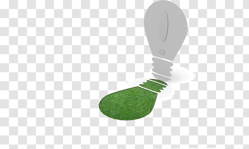 Golf Ball Green Brand - Creative Bulb Silhouette Transparent PNG