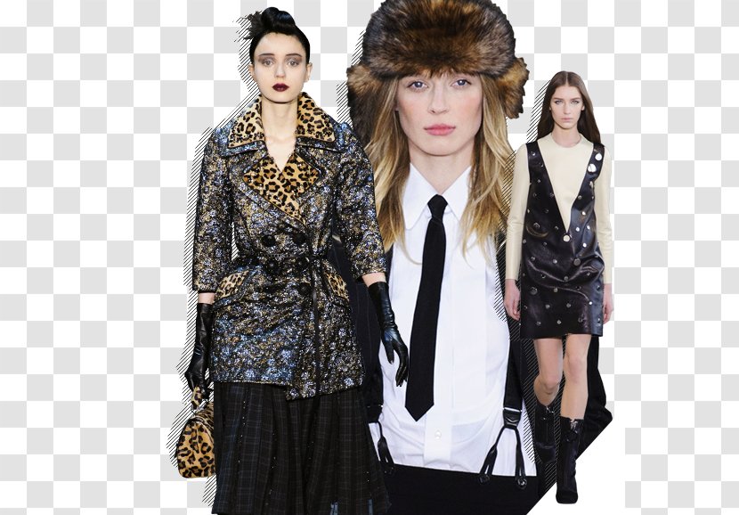 Fashion Coat Outerwear Socialite Jacket - Flower Transparent PNG