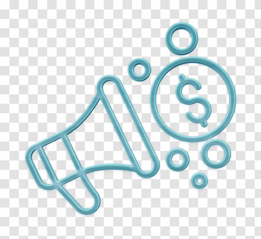 Business And Finance Icon Megaphone Icon Investment Icon Transparent PNG