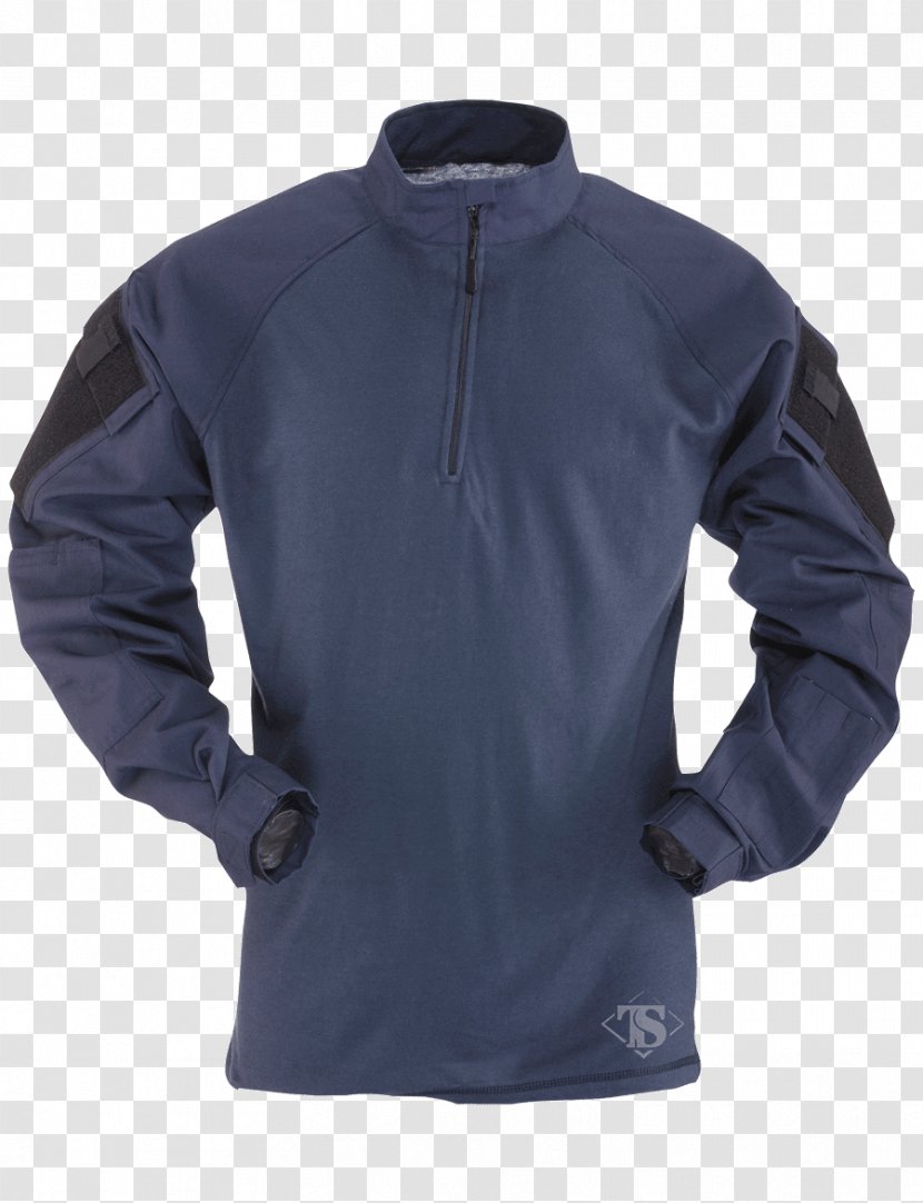 T-shirt Army Combat Shirt TRU-SPEC Navy Blue - Jacket Transparent PNG