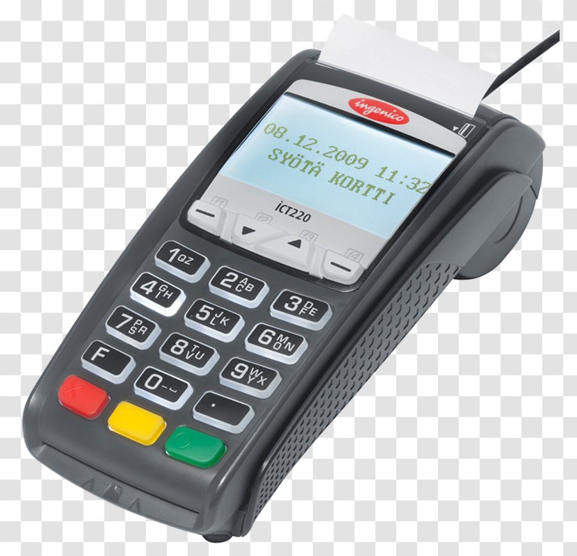 Payment Terminal EMV Ingenico Merchant Account PIN Pad - Verifone Holdings Inc - Credit Card Transparent PNG