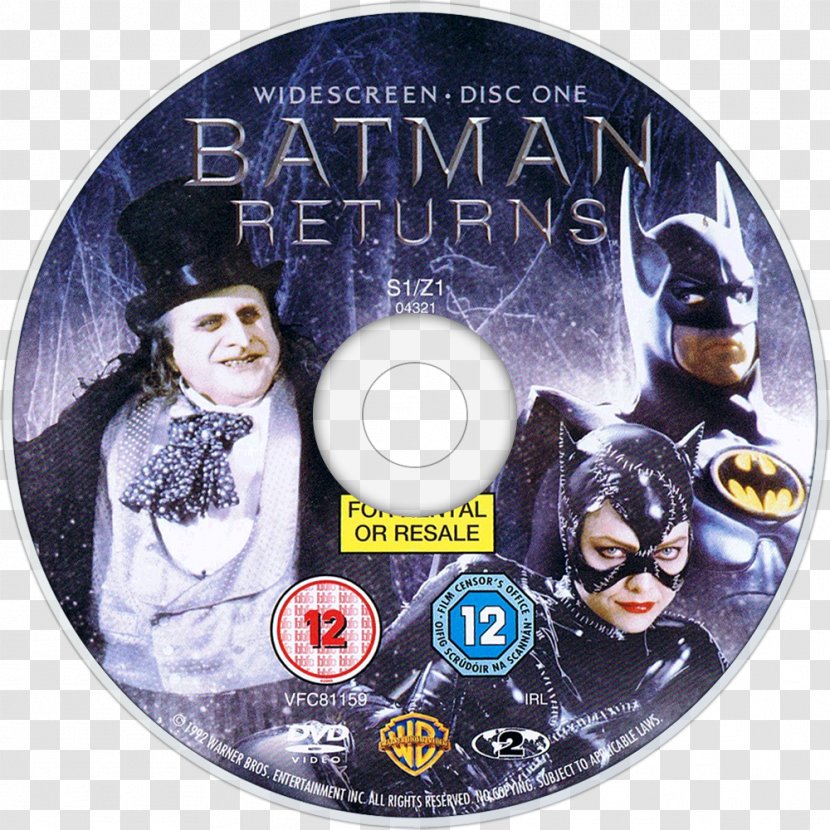 Batman Film Series Compact Disc Blu-ray DVD - Dvd - Returns Transparent PNG