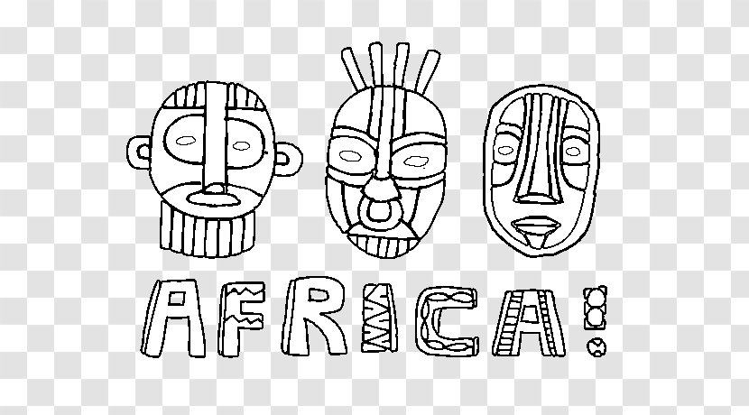 Coloring Book Child South Africa Transparent PNG
