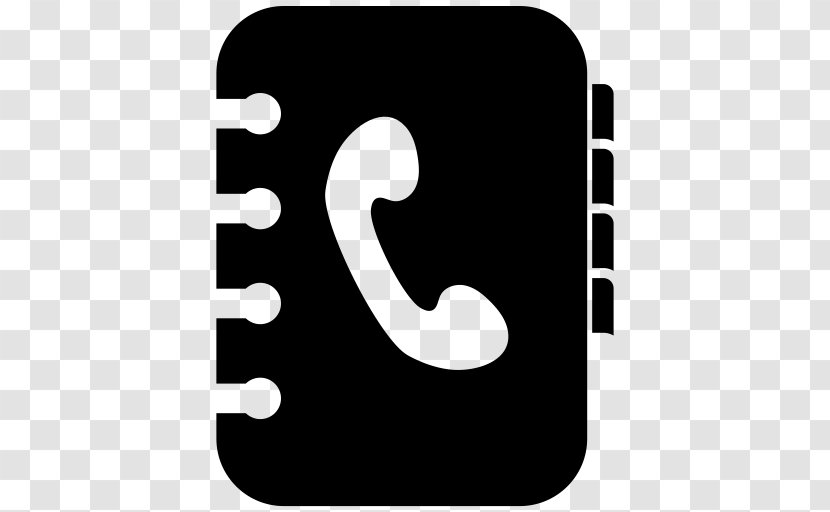Telephone Directory - Symbol - Iphone Transparent PNG