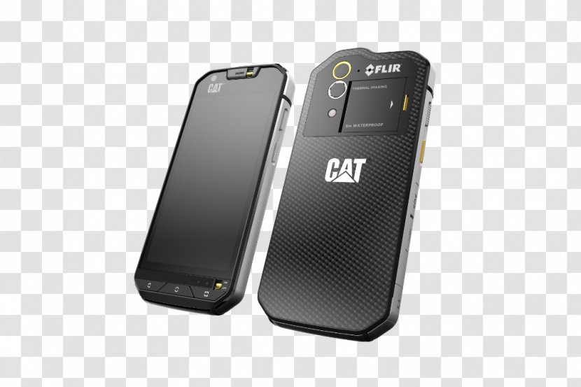 Cat S60 Caterpillar Inc. Mobile World Congress Smartphone Thermographic Camera - Telephone Transparent PNG