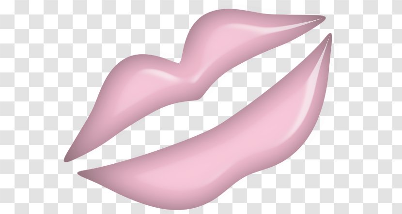 Kiss Lip Clip Art - Smile - Kissing Lips Clipart Transparent PNG