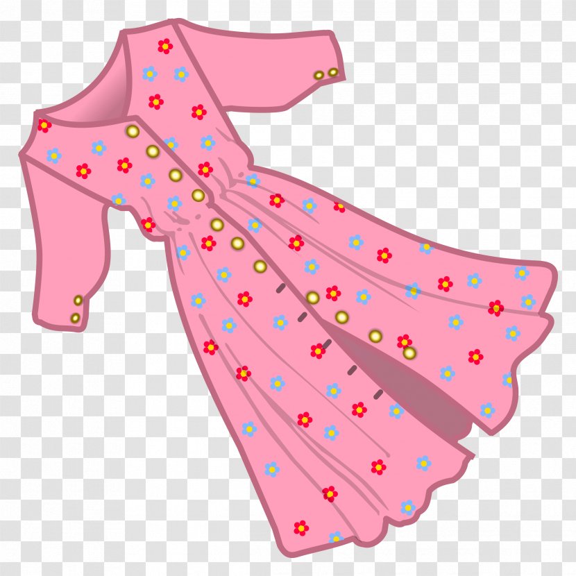 Dress Clothing Pink Clip Art - Free Content - Big Cliparts Transparent PNG