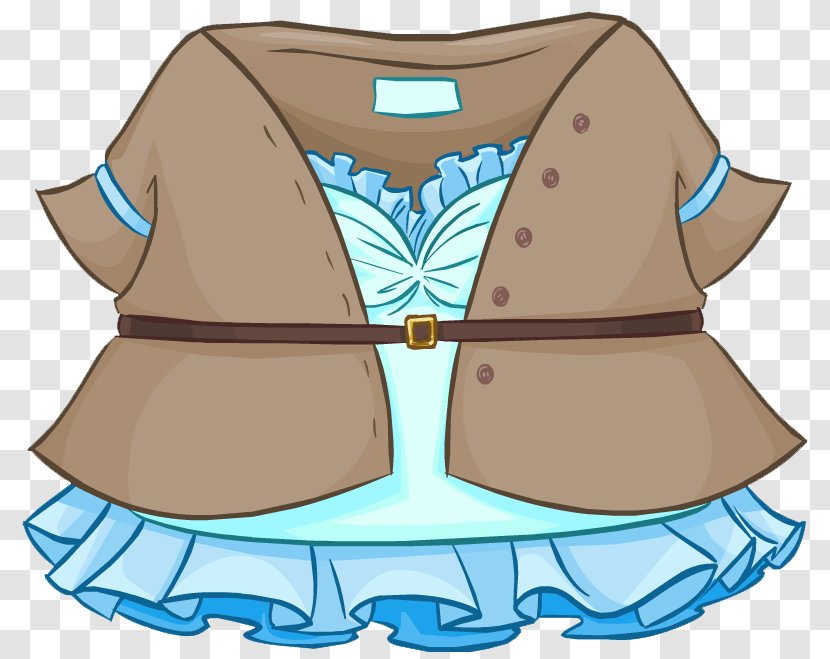 Club Penguin Clothing T-shirt Dress - Aesthetic Girl Drawing Clothes Transparent PNG