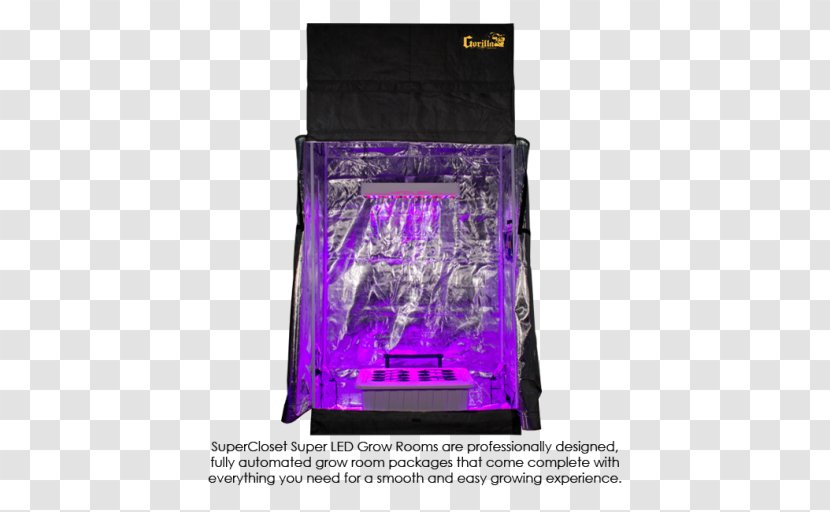 Growroom Grow Box Hydroponics Light-emitting Diode Light - Cartoon - 400 Watt Plans Transparent PNG