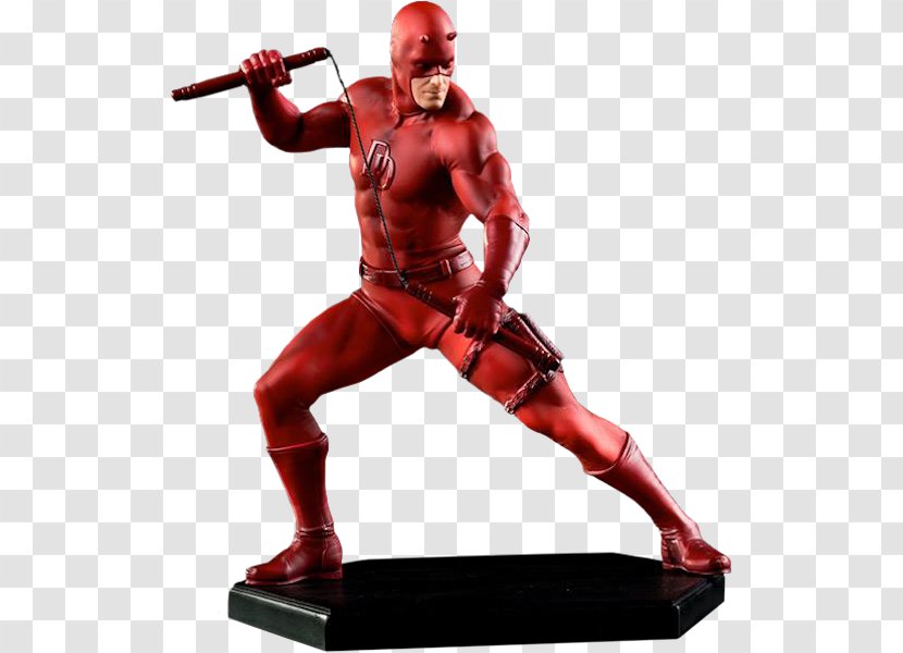 Daredevil Spider-Man Comics Action & Toy Figures Statue - Muscle - Yellow Transparent PNG
