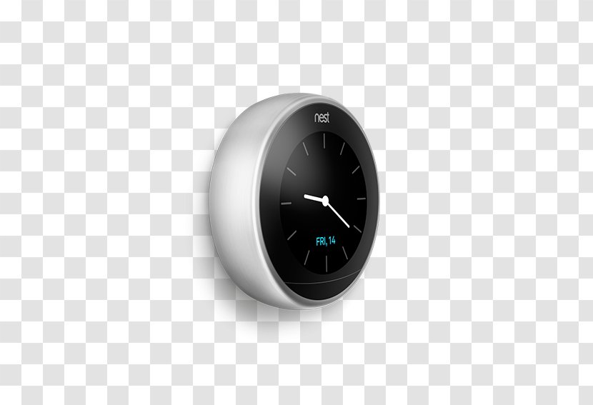 Nest Learning Thermostat- 3rd Generation Labs Berogailu Central Heating - Gauge - Practical Appliance Transparent PNG