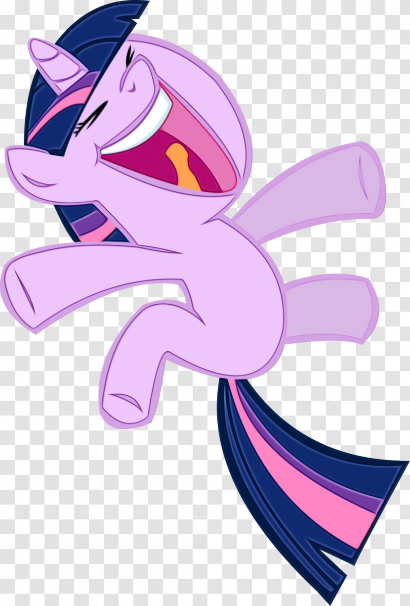 Twilight Sparkle - Wet Ink - Purple Violet Transparent PNG