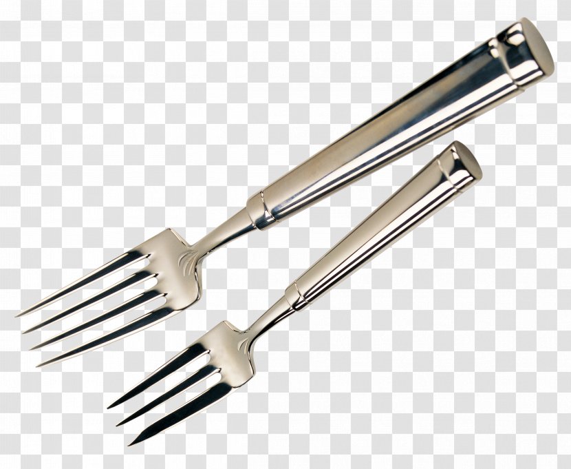 European Cuisine Fork Tableware Stainless Steel Chopsticks - Kitchen Utensil - Two Transparent PNG