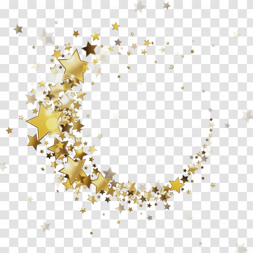 Yellow Star - Starspot - Text Transparent PNG