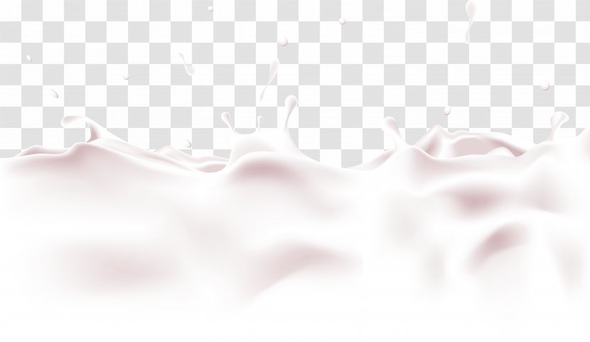Cow's Milk Food Sohu Disease Drinking - White Flower Effect Element Transparent PNG