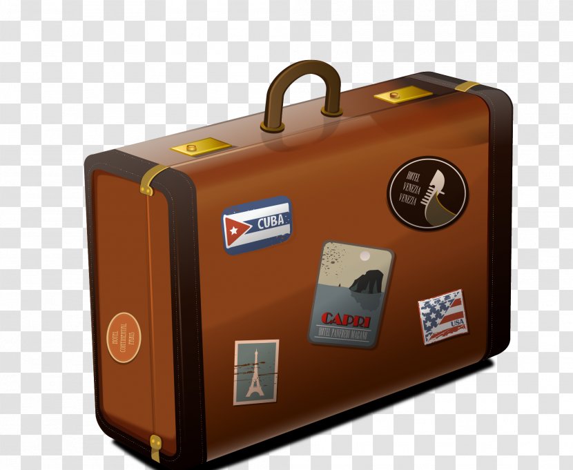 Suitcase Baggage Clip Art - Scalable Vector Graphics Transparent PNG