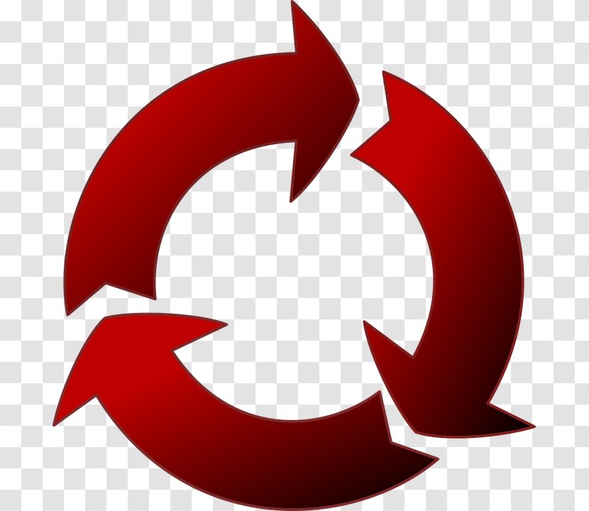 Clip Art Recycling Image - Symbol - White Logo Transparent PNG