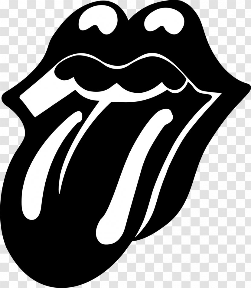 The Rolling Stones Bumper Sticker Wall Decal - Silhouette - Black And White Transparent PNG