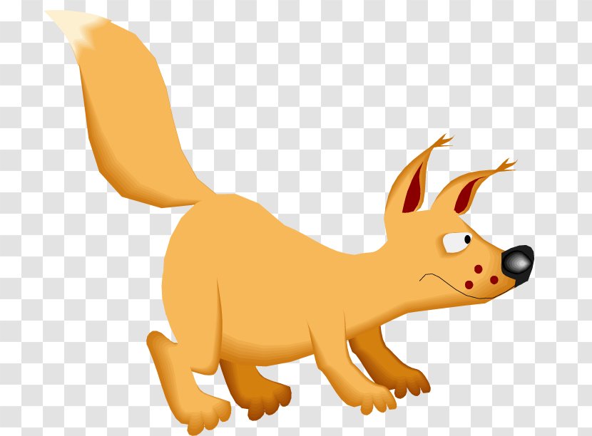 Red Fox Clip Art Dog Whiskers - Carnivoran Transparent PNG