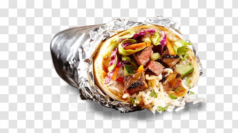 Vegetarian Cuisine Burrito Taco Take-out Mexican - Sour Cream Transparent PNG