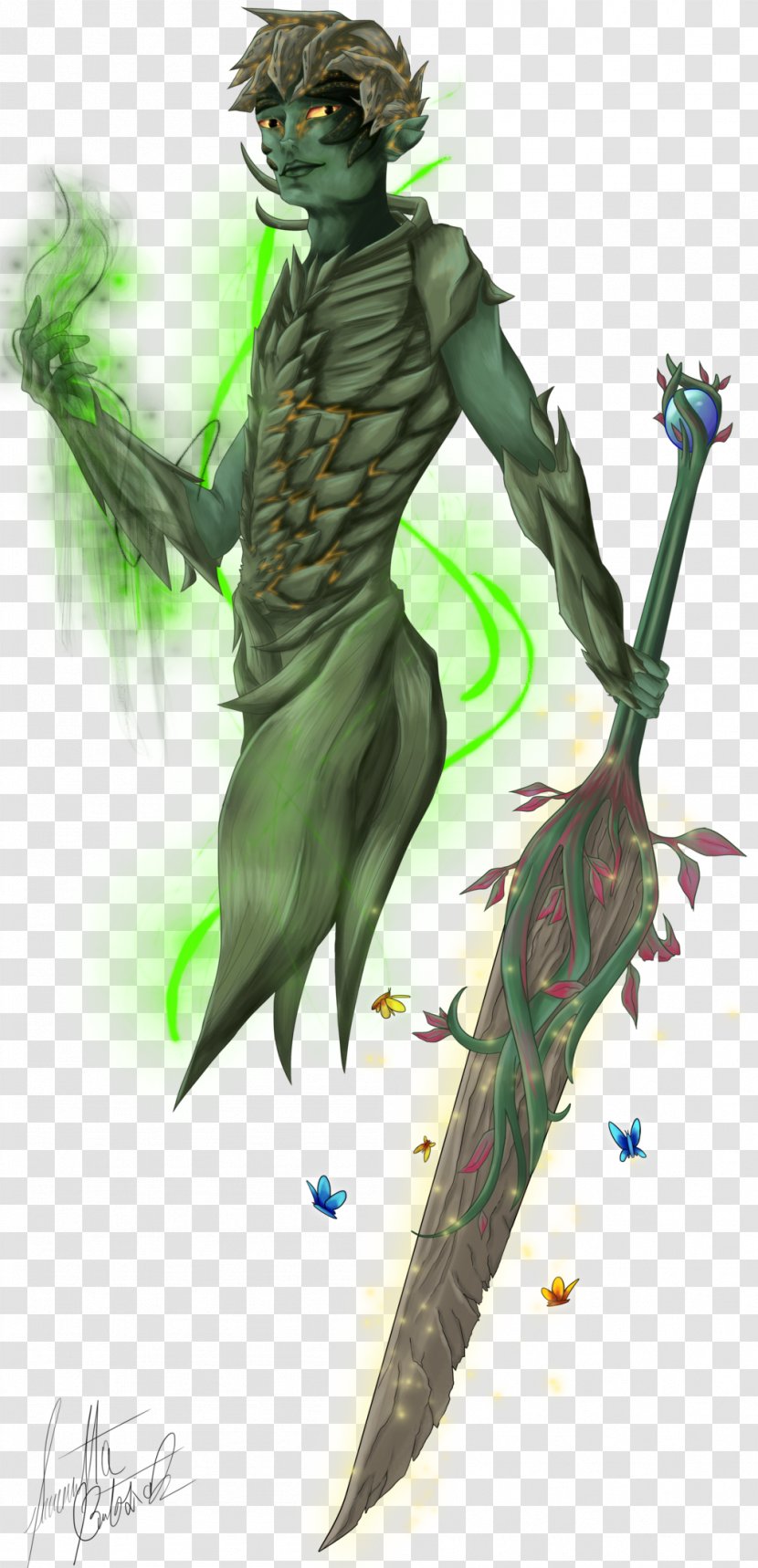 Costume Design Weapon Tree - Mythical Creature Transparent PNG
