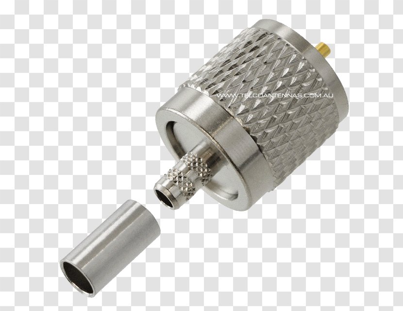 RG-58 Electrical Connector UHF Coaxial Cable Crimp - Network Socket - Uhf Transparent PNG