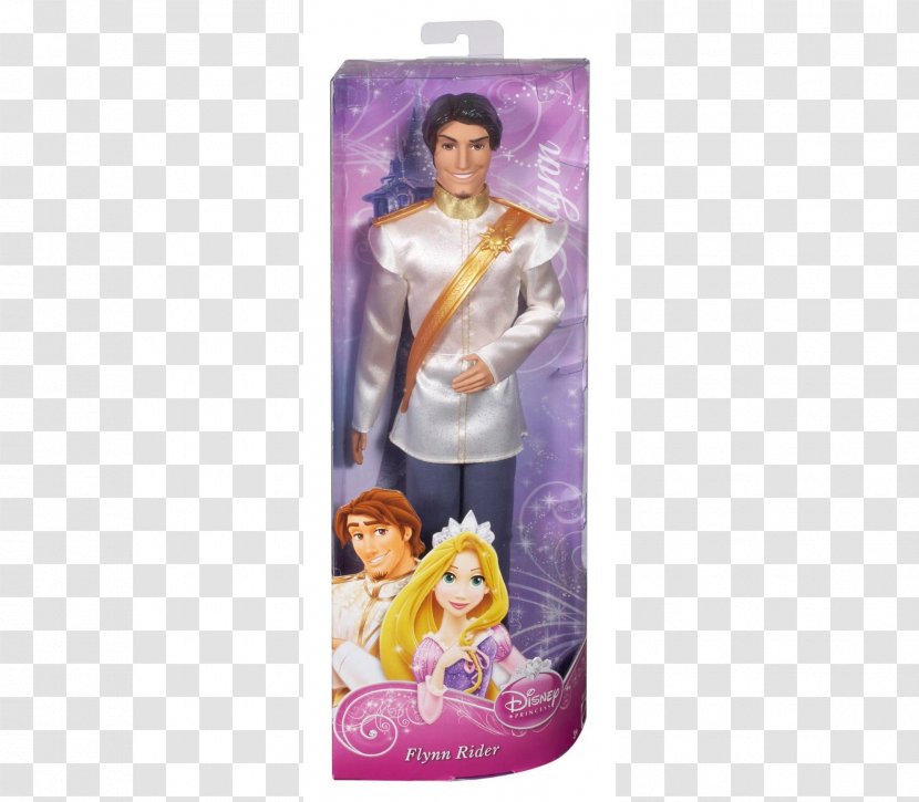 Rapunzel Flynn Rider The Prince Belle Disney Princess - Purple Transparent PNG