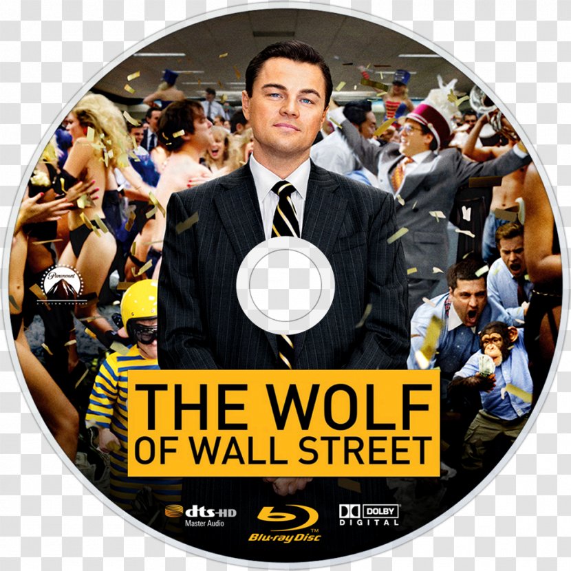 Leonardo DiCaprio The Wolf Of Wall Street Blu-ray Disc DVD Film - Bluray Transparent PNG
