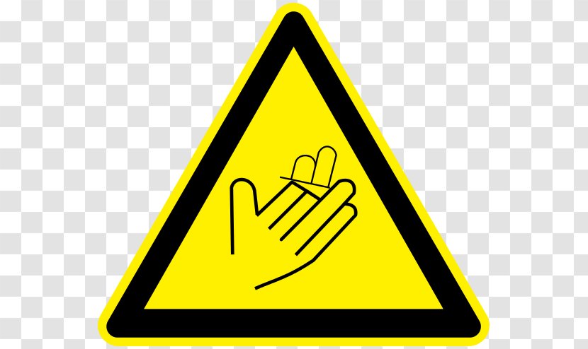 Traffic Sign Hazard Risk Clip Art - Yellow - Safety Warning Signs Transparent PNG