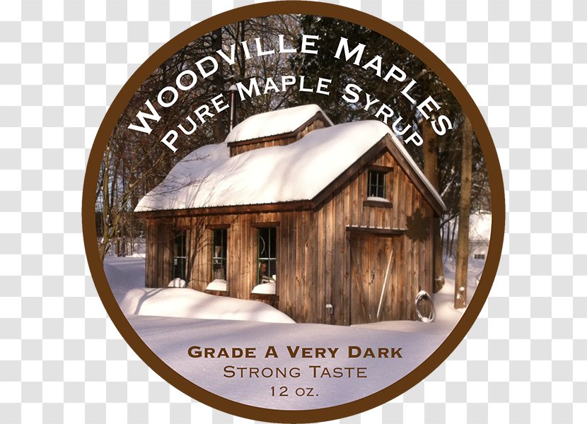 Maple Syrup Sugar Shack Label - Rhode Island - Barrel Transparent PNG